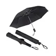 44" Arc Vented Auto Open Folding Umbrella | https://www.bestnamebadges.com