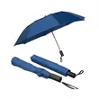 44" Arc Vented Auto Open Folding Umbrella | https://www.bestnamebadges.com