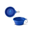 Collapsible Pet Bowl With Carabiner | https://www.bestnamebadges.com
