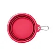 Collapsible Pet Bowl With Carabiner | https://www.bestnamebadges.com