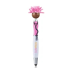 MopToppers Screen Cleaner With Stethoscope Stylus Pen