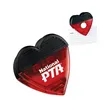 Heart Magnetic Memo Clip | https://www.bestnamebadges.com
