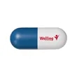 Pill Shape Stress Ball | https://www.bestnamebadges.com