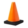 Construction Traffic Cone Shape Stress Ball | https://www.bestnamebadges.com