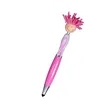 MopToppers Breast Cancer Awareness Screen Cleaner With St... | https://www.bestnamebadges.com