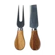 Carson 4-Piece Acacia Wood Cheese Set | https://www.bestnamebadges.com
