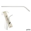 Perka® Avila 5-Piece Stainless Steel Straw Set | https://www.bestnamebadges.com