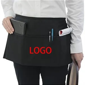 3 Pockets Server Half Aprons