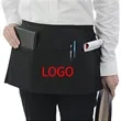 3 Pockets Server Half Aprons | https://www.bestnamebadges.com