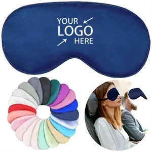 Silk Sleeping Eye Mask with Adjustable Strap