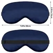 Silk Sleeping Eye Mask with Adjustable Strap | https://www.bestnamebadges.com