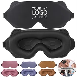3D Travel Sleeping Eye Mask Soft Breathable Shade Cover