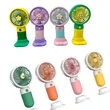 USB Mini Handheld Fan Rechargeable with Phone Stand | https://www.bestnamebadges.com