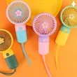USB Mini Handheld Fan Rechargeable with Phone Stand | https://www.bestnamebadges.com