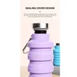 17 oz Collapsible Silicone Water Cup | https://www.bestnamebadges.com