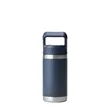 YETI 12 oz Rambler Kids Bottle with Color Match Straw Lid | https://www.bestnamebadges.com
