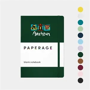 PAPERAGE® Leather Hard Cover Journal with 160 Blank Pages
