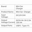 240W Super Fast USB Car Charger with Multiple Ports | https://www.bestnamebadges.com