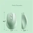 Silent Dual Mode Wireless Mouse 2.4G Rechargeable USB | https://www.bestnamebadges.com