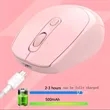Silent Dual Mode Wireless Mouse 2.4G Rechargeable USB | https://www.bestnamebadges.com