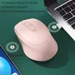 Silent Dual Mode Wireless Mouse 2.4G Rechargeable USB | https://www.bestnamebadges.com