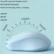 Silent Dual Mode Wireless Mouse 2.4G Rechargeable USB | https://www.bestnamebadges.com