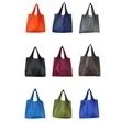 Large Foldable Waterproof Reusable Nylon Tote Shopping Bag | https://www.bestnamebadges.com