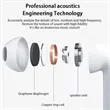 Pro6 TWS Wireless Bluetooth Earbuds In Ear Long Battery | https://www.bestnamebadges.com