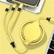 3in1 Retractable USB Charging Cable Type-C Micro Lightning | https://www.bestnamebadges.com