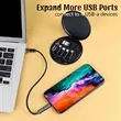 USB Adapter Kit Multi Type Charging Cable Case Card | https://www.bestnamebadges.com