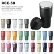 RTIC 30oz Ceramic Lined Stainless Tumbler | https://www.bestnamebadges.com