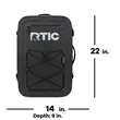 RTIC 60 L Ultra-Dry Duffle Pack | https://www.bestnamebadges.com