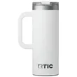 RTIC 20oz Ringed Stainless Steel Ceramic Lined Travel Mugs | https://www.bestnamebadges.com