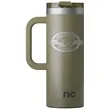 RTIC 20oz Ringed Stainless Steel Ceramic Lined Travel Mugs | https://www.bestnamebadges.com