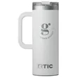 RTIC 20oz Ringed Stainless Steel Ceramic Lined Travel Mugs | https://www.bestnamebadges.com