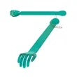 Back Scratcher-Shoe Horn | https://www.bestnamebadges.com