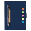 Stowaway Sticky Jotter With Pen | https://www.bestnamebadges.com