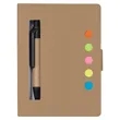 Stowaway Sticky Jotter With Pen | https://www.bestnamebadges.com