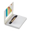 Stowaway Sticky Jotter With Pen | https://www.bestnamebadges.com