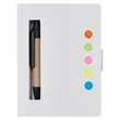 Stowaway Sticky Jotter With Pen | https://www.bestnamebadges.com