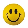 Round Smiley Face Shape Stress Ball | https://www.bestnamebadges.com