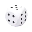 Dice Shape Stress Ball | https://www.bestnamebadges.com