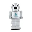 Robot Shape Stress Ball | https://www.bestnamebadges.com