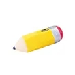 Pencil Shape Stress Ball | https://www.bestnamebadges.com