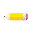 Pencil Shape Stress Ball | https://www.bestnamebadges.com