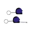 Mini Grip 3.25' Tape Measure Keychain | https://www.bestnamebadges.com