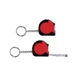 Mini Grip 3.25' Tape Measure Keychain | https://www.bestnamebadges.com