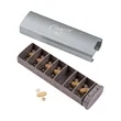 In Transit Travel Weekly Pill Organizer Box | https://www.bestnamebadges.com