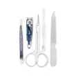 Translucent Five-Piece Manicure Pouch | https://www.bestnamebadges.com