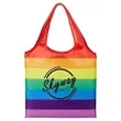 Rainbow Pride Tote Bag | https://www.bestnamebadges.com